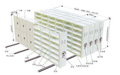 檔案密集架_密集型檔案柜_密集架系列